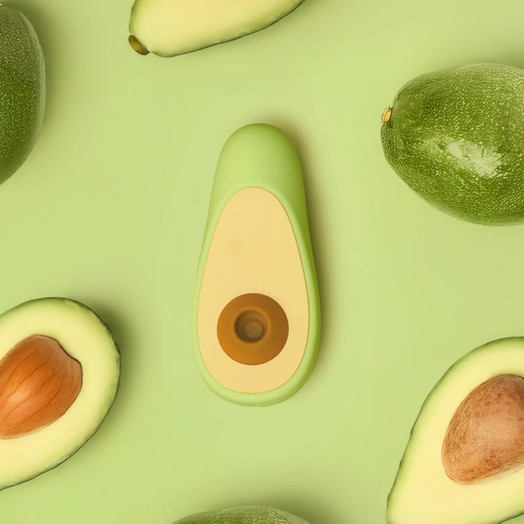 Avocado Sex Toy front view